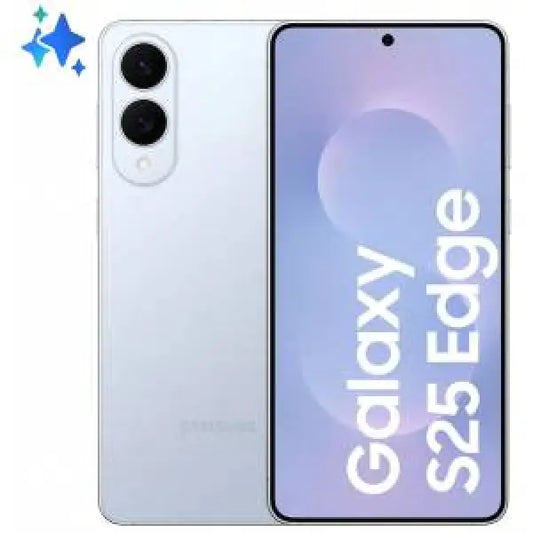 Samsung S25 Edge 12+512GB 6.7" 5G Titanium Iceblue DS EU Smartphone