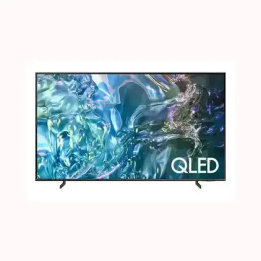 Televisore Samsung QLED 55 pollici schermo piatto 4K colori vividi supporto a due piedi