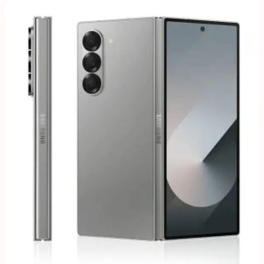 Samsung SM-F956B Z Fold 6 smartphone pieghevole grigio con tripla fotocamera e display esteso