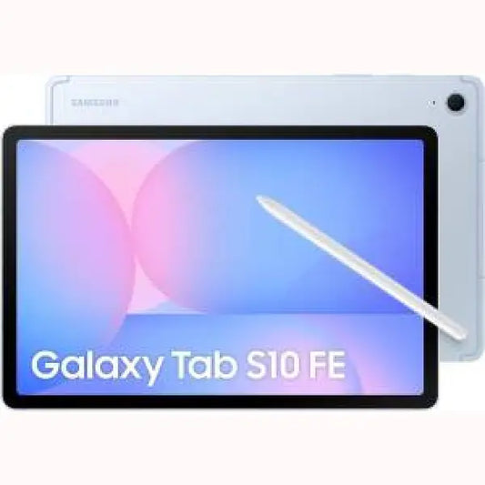 Tablette Samsung SM-X520 Galaxy Tab S10 FE avec grand écran et stylet blanc