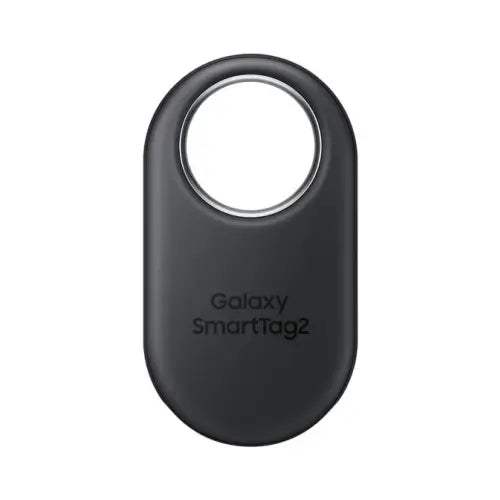 Samsung Galaxy SmartTag2 in nero per il tracciamento degli oggetti smarriti e gestione intelligente