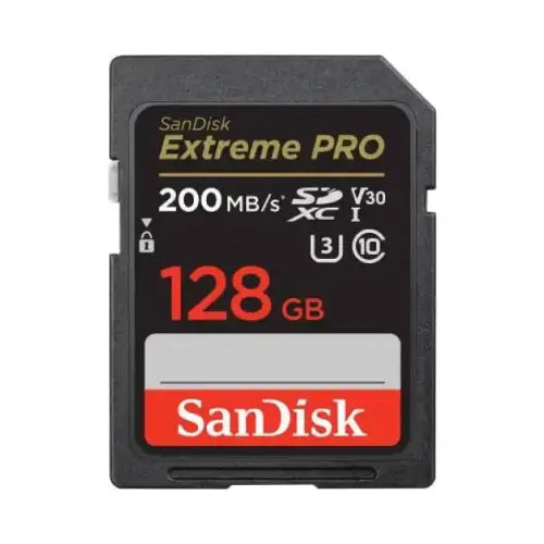 SanDisk Extreme PRO SD 128GB C10 UHS-I SDXC 200MB/s - Accessori informatica - TecnoRoyal