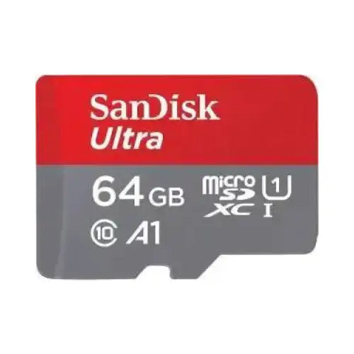 SanDisk Micro SD 64GB Classe 10 SDHC UHS-I U1 120MB/s Sandisk
