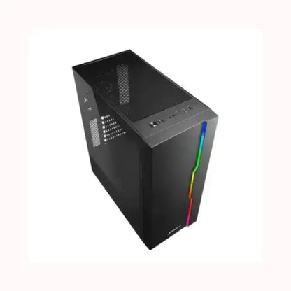 Case PC nero Sharkoon con illuminazione RGB verticale e pannello laterale ventilato