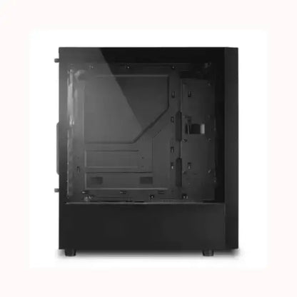 Case per PC SHARKOON nero con pannello laterale trasparente e ampio spazio interno