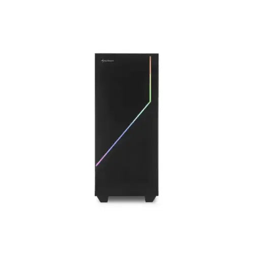 SHARKOON PC CASE GAMING RGB FLOW MIDI TOWER LED USB3.0 NERO - Case - TecnoRoyal