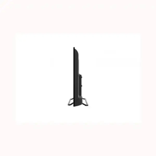 TV Smart Tech vista laterale con design sottile e supporto stabile SMART TECH TV