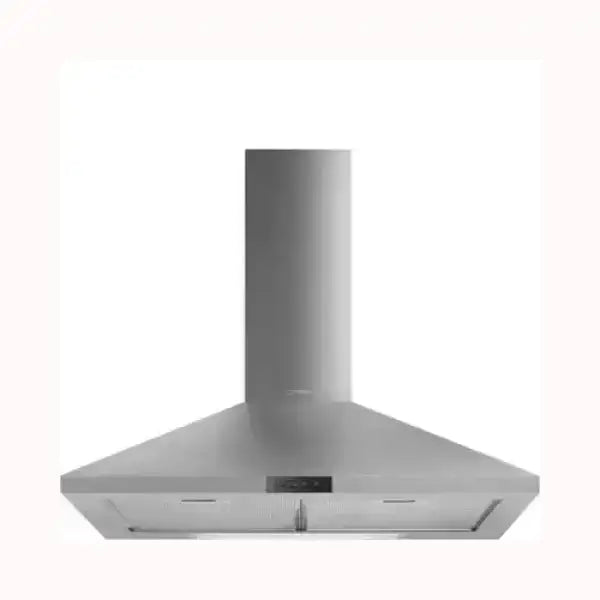 Cappa da cucina in acciaio inox SMEG con design moderno e aspirazione potente