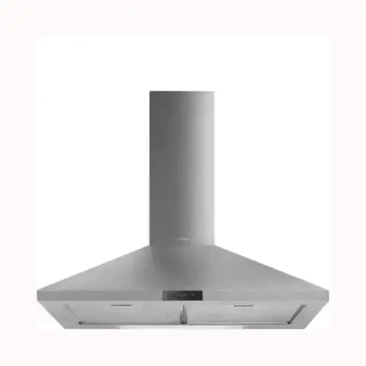 Cappa da cucina in acciaio inox SMEG con design moderno e aspirazione potente
