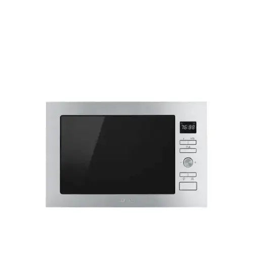 SMEG FORNO MICROONDE INCASSO 26LT 1000W GRILL INOX SATINATO FMI425X - Forni - TecnoRoyal