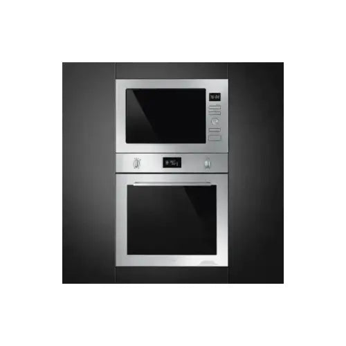SMEG FORNO MICROONDE INCASSO 26LT 1000W GRILL INOX SATINATO FMI425X - Forni - TecnoRoyal
