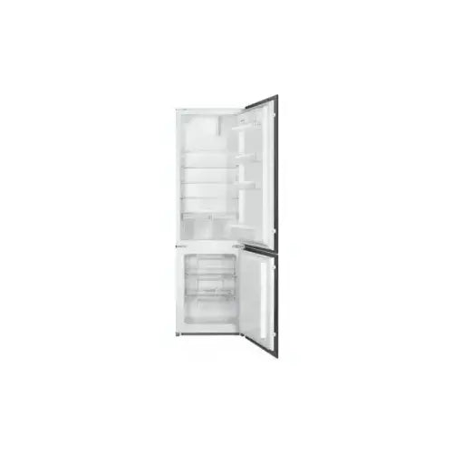 SMEG FRIGO INCASSO COMBINATO VENTILATO NO FROST 269LT E BIANCO C41721E - Frigoriferi da incasso - TecnoRoyal