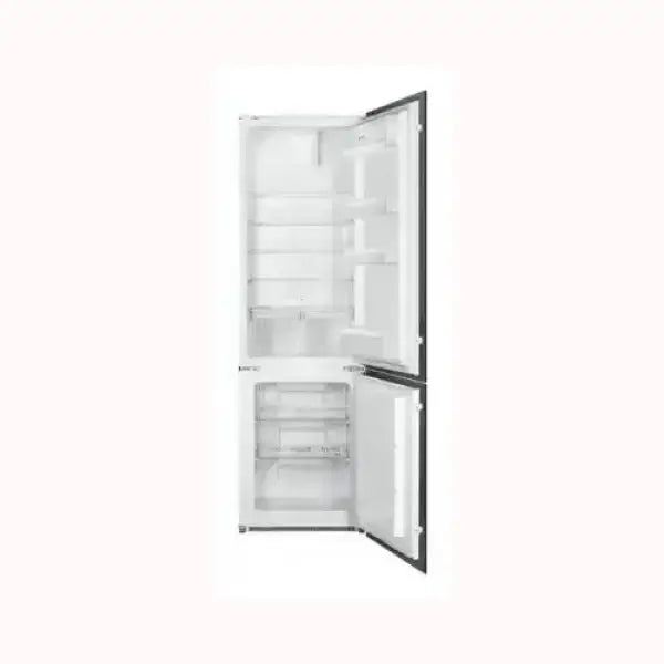 SMEG FRIGO INCASSO COMBINATO VENTILATO NO FROST 269LT E BIANCO C41721E Frigoriferi da incasso