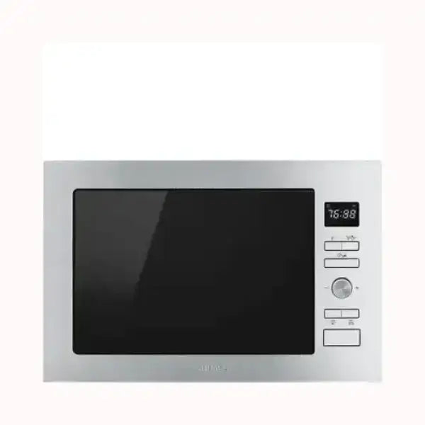 Forno SMEG da incasso con pannello di controllo digitale e design moderno in acciaio inox