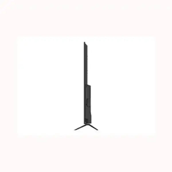 TV Smart Tech SMT-43F30UV2M1B1 vista laterale sottile con supporto nero