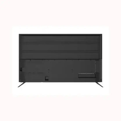 Smart Tech televisore modello SMT-43F30UV2M1B1 vista posteriore con supporti neri