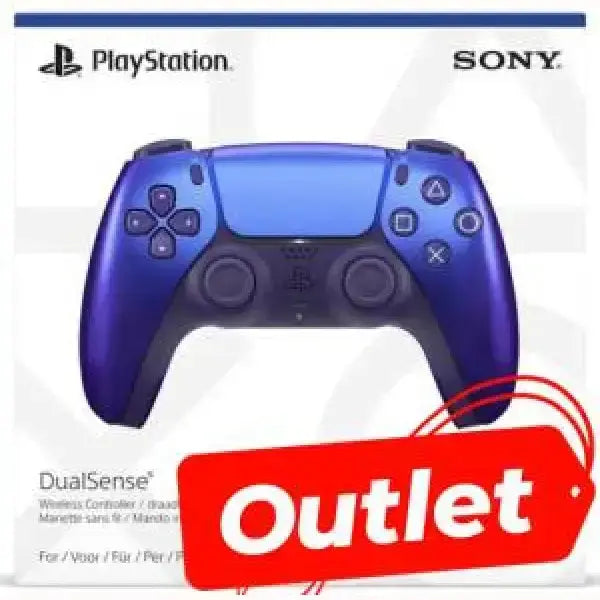 Controller DualSense PS5 blu viola Sony in confezione outlet ideale per gioco ergonomico 