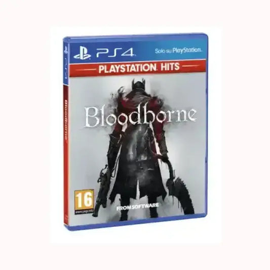 Gioco Bloodborne per PlayStation 4 con custodia blu originale SONY ed etichetta PlayStation Hits