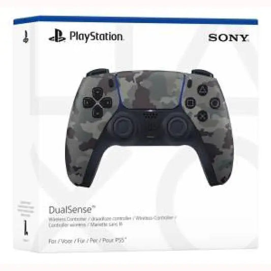 Controller wireless Sony DualSense Camouflage per PS5 con design ergonomico e pulsanti avanzati