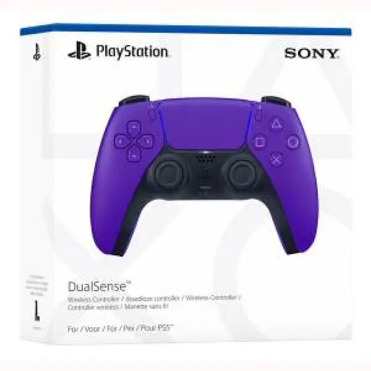 Controller PS5 DualSense Sony viola e nero con design ergonomico per gaming avanzato