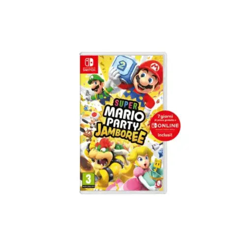 NINTENDO SWITCH GIOCO SUPER MARIO PARTY JAMBOREE +7GIORNI NSO IT - Nintendo Switch - TecnoRoyal
