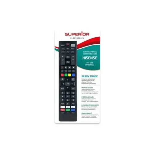Superior Telecomando Universale Hisense funzioni Smart TV SM - Accessori TV - TecnoRoyal