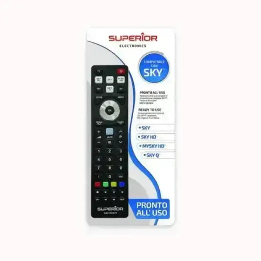 Superior Telecomando Universale SKY / SKY HD / MYSKY HD / SKY Q SH Accessori TV