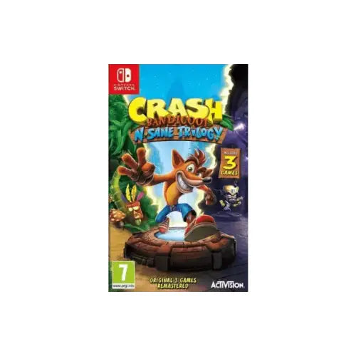 Switch Crash Bandicoot N.Sane Trilogy - Giochi - TecnoRoyal