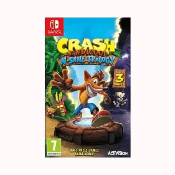 Switch Crash Bandicoot N.Sane Trilogy Giochi