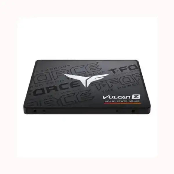 Disco rigido TEAM GROUP Vulcan Z SSD con design nero compatto e prestazioni elevate