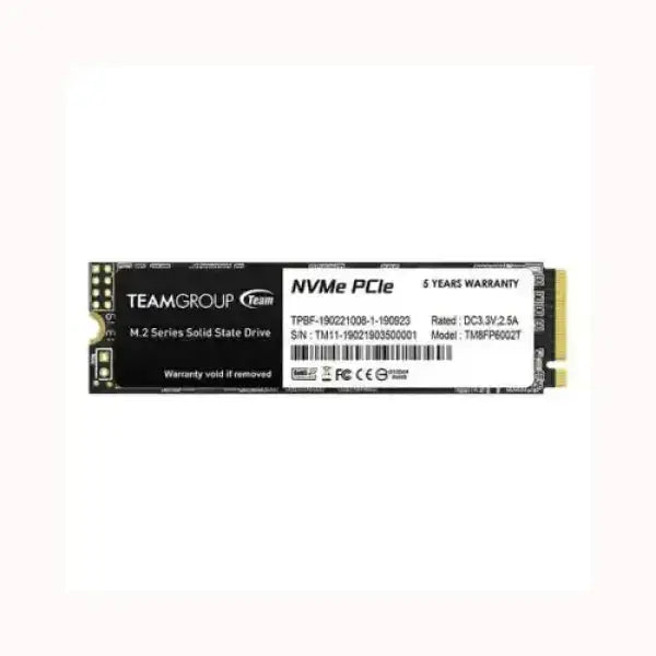 Disco rigido SSD M.2 NVMe PCIe TEAMGROUP con garanzia di cinque anni e alta velocità di trasferimento dati