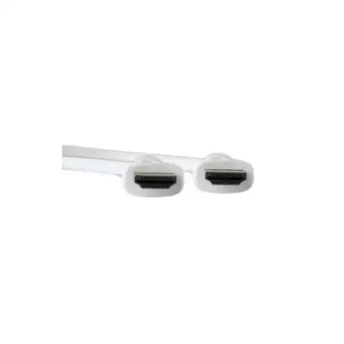 TECHLY CAVO HDMI 0,5 METRI TERMINALI ORO ETHERNET 4K BIANCO RETAIL - Cavi TV - TecnoRoyal