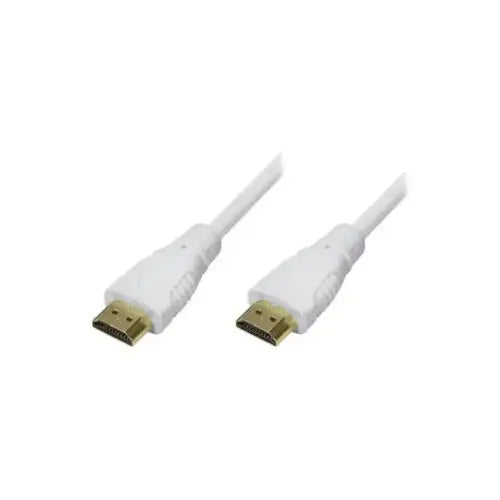 TECHLY CAVO HDMI 0,5 METRI TERMINALI ORO ETHERNET 4K BIANCO RETAIL - Cavi TV - TecnoRoyal
