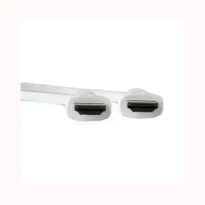 Cavo TV TECHLY bianco con connettori HDMI per collegamento alta definizione