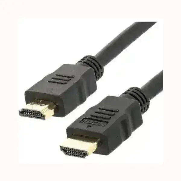 Cavo HDMI TECHLY nero per TV con connettori dorati ad alta definizione