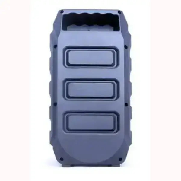 Cassa TECHMADE portatile grigia con manico ergonomico e design robusto per uso versatile