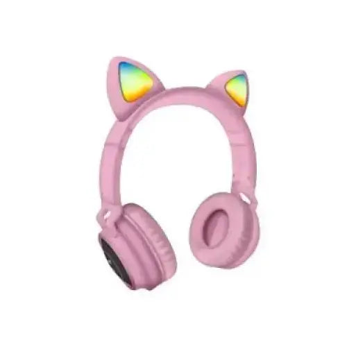 Techmade Cuffie Funny Led BT + Microfono Pink - Audio - TecnoRoyal