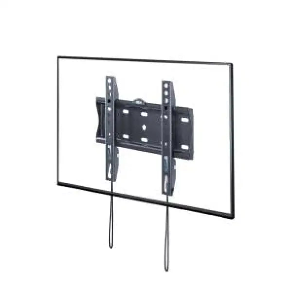 Techmade Gembird Staffa TV Da Muro Max 30kg Da 23" a 42" Fissa Black Accessori TV