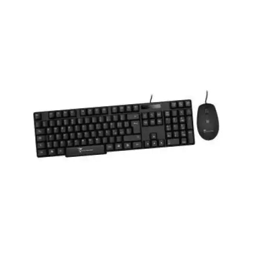Techmade Kit Tastiera + Mouse Wired Filo Black - Accessori informatica - TecnoRoyal