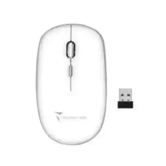 Techmade Mouse Wireless 1600 DPI Bianco Accessori informatica