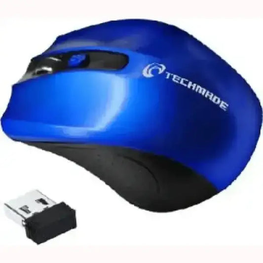 Techmade Mouse Wireless TM-XJ30-BL Blue Accessori informatica
