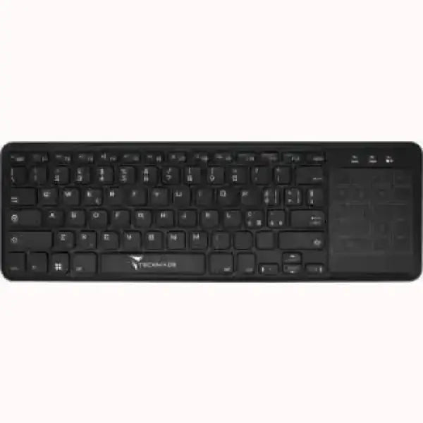 Techmade Tastiera Wireless TM-BK268T con Touchpad Black Accessori informatica