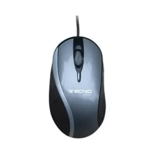 TECNO MOUSE OTTICO USB 1200DPI CAVO 120CM SILVER RETAIL TC-40 - Mouse - TecnoRoyal