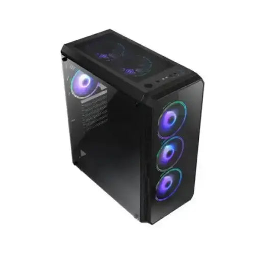 TECNO PC CASE GAMING ARGB LATERALE TRASPARENTE NERO TC-GAME 13 Tecno