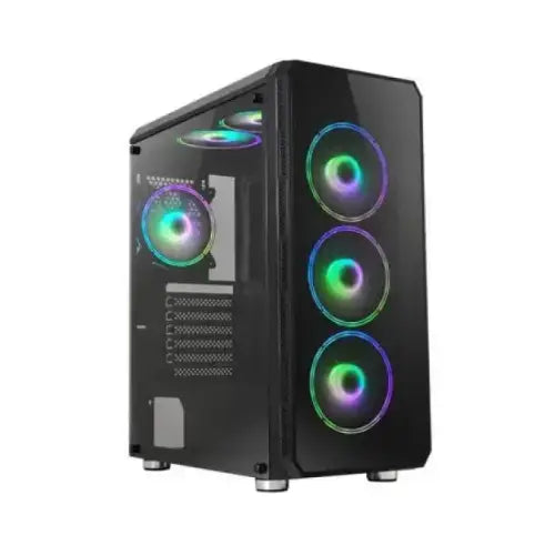 TECNO PC CASE GAMING ARGB LATERALE TRASPARENTE NERO TC-GAME 13 Tecno