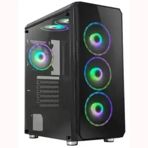 TECNO PC CASE GAMING ARGB LATERALE TRASPARENTE NERO TC-GAME 13 Case