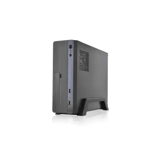 TECNO PC CASE SLIM MICRO ATX 500W CARD READER USB2/3.0 NERO/SILV.TC-S2 - Case - TecnoRoyal
