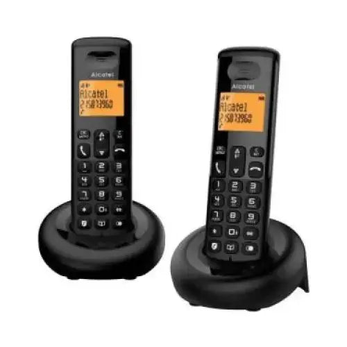 Telefono Cordless Alcatel E160 Duo Black - Cordless - TecnoRoyal