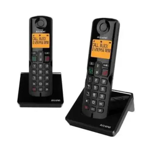 Telefono Cordless Alcatel S280 Duo Black - Cordless - TecnoRoyal
