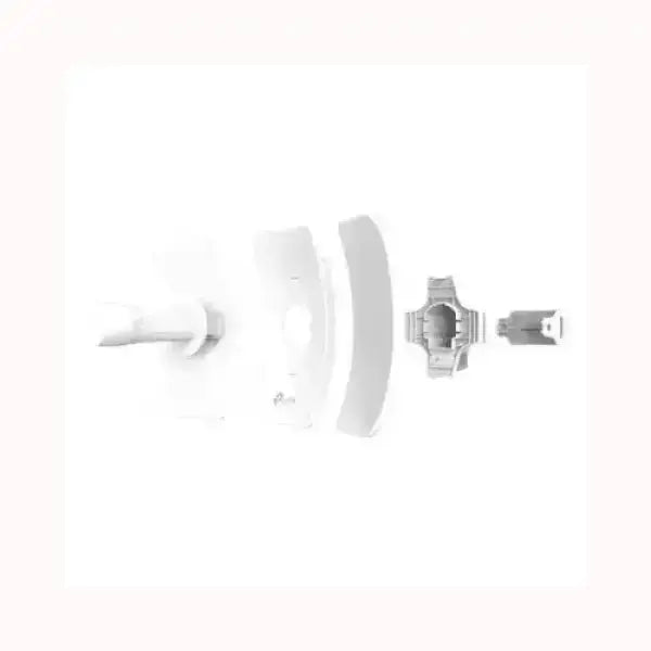 Immagine di Access Point bianco TPLINK con staffa di montaggio a muro e connettore per installazione